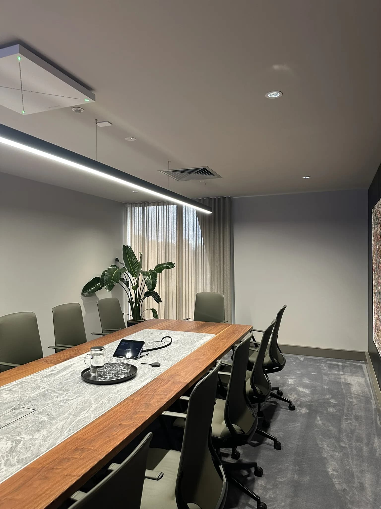 Commercial Sheers and Screen Rollers for Office Fitout detail 5