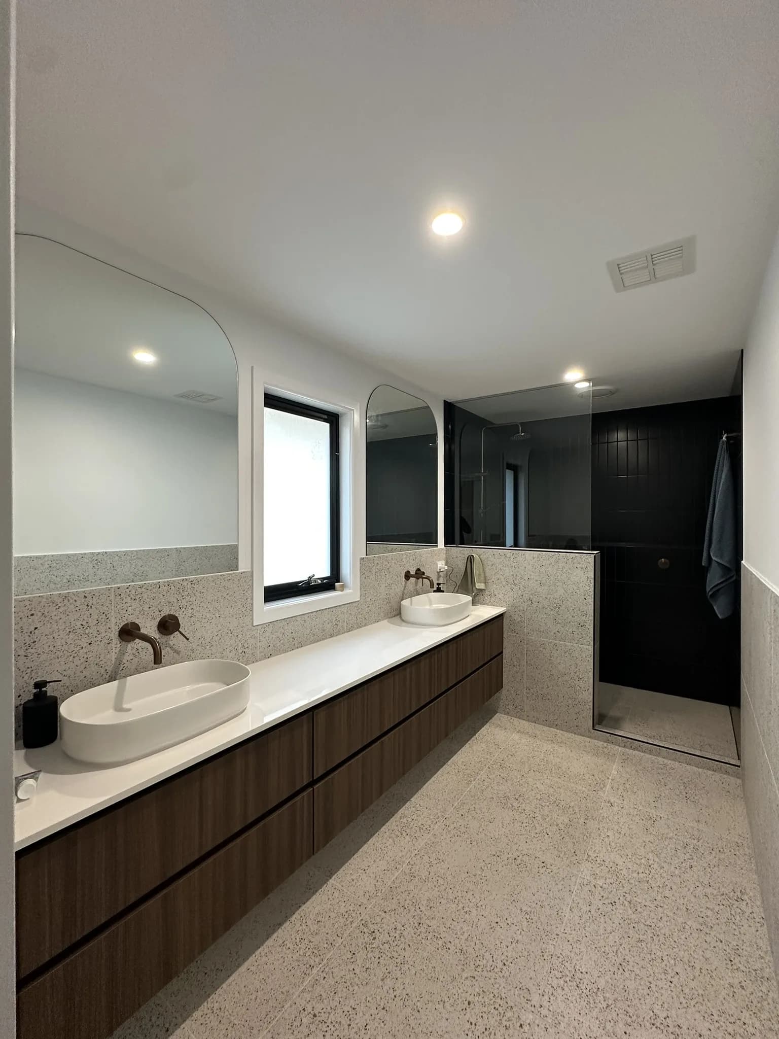 Custom Sheers & Bathroom Frosting for New Build — photo 7 of 8