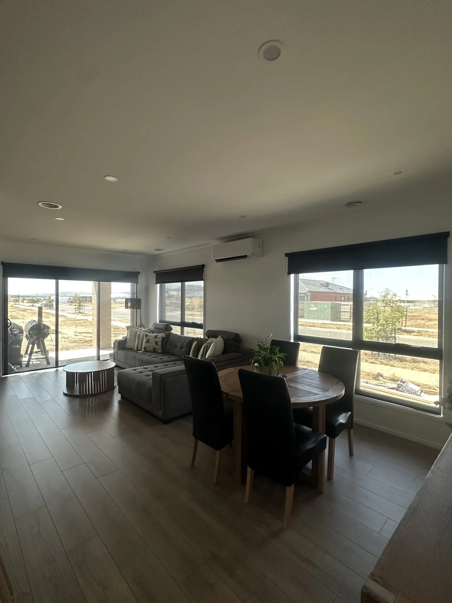 New Build Double Roller Blinds & Frosted Film Package detail 2