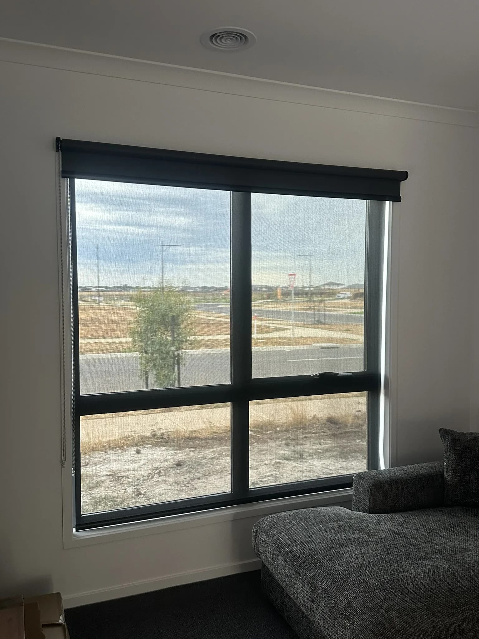 New Build Double Roller Blinds & Frosted Film Package detail 5