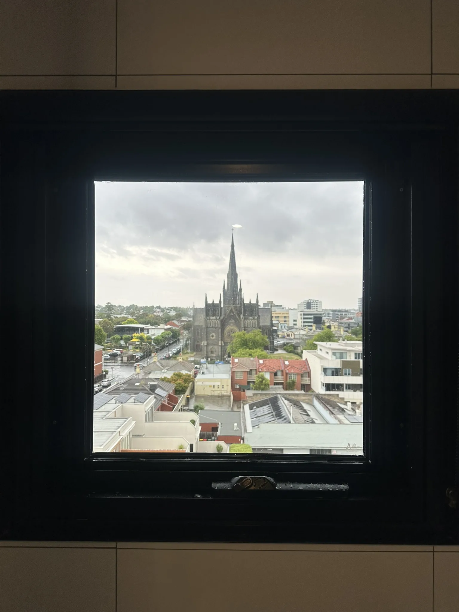 Penthouse Apartment 30% Window Tint Installation detail 3