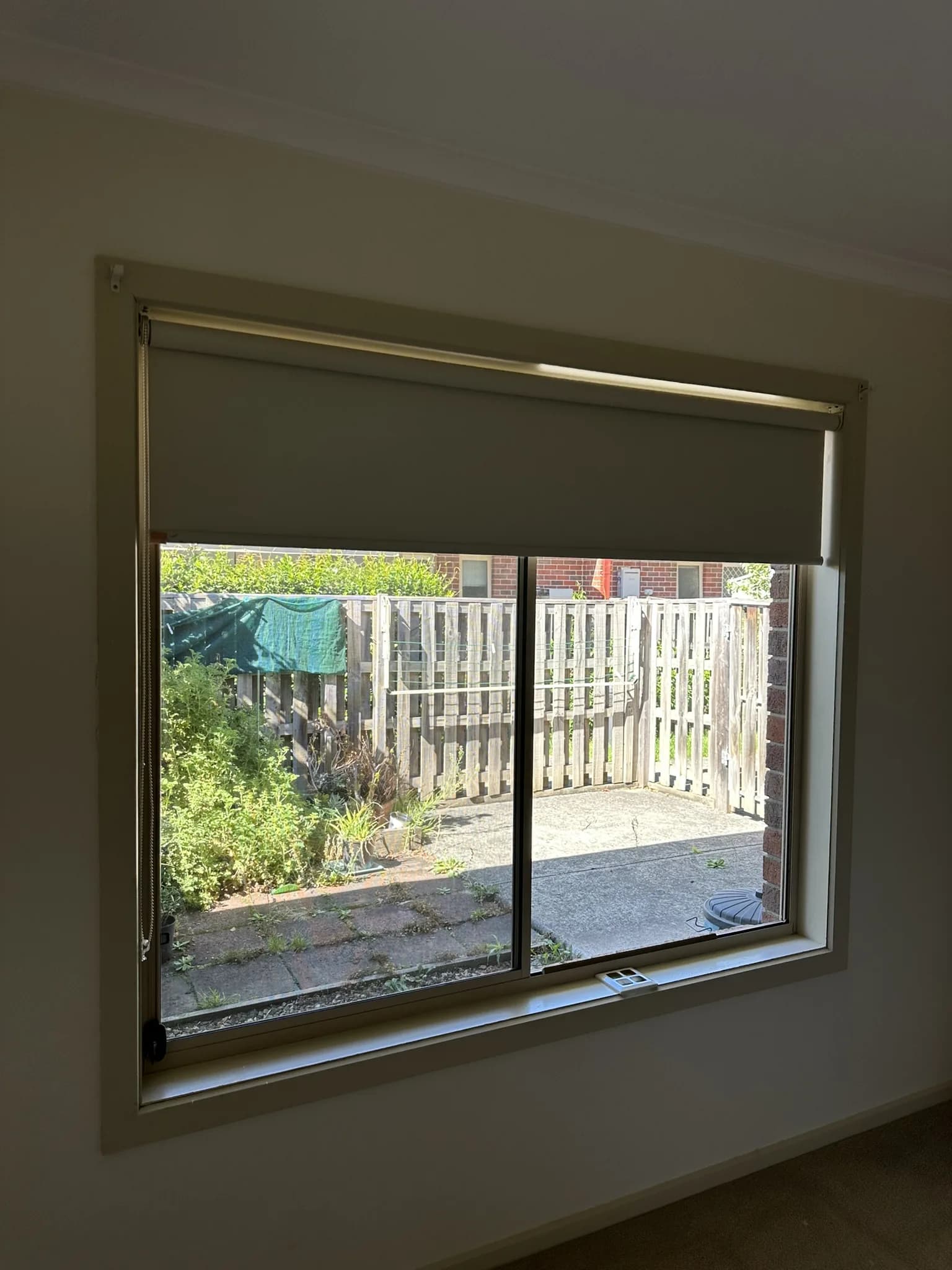 Renovation Double Roller Blinds & Front Door Frosting detail 5