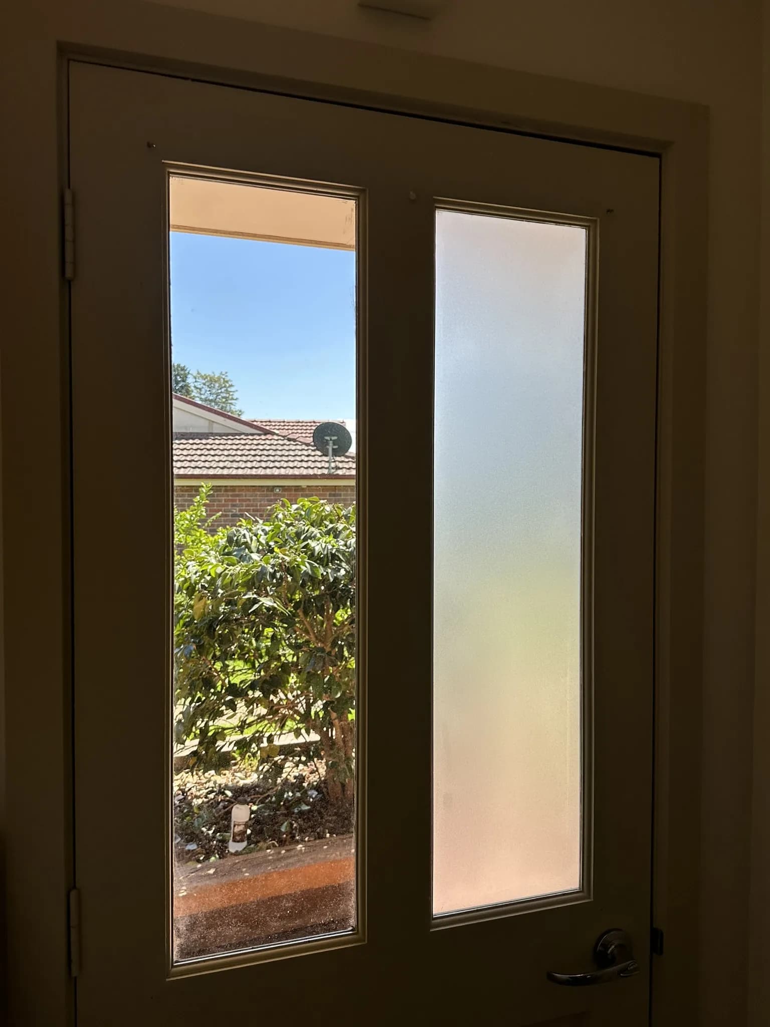 Renovation Double Roller Blinds & Front Door Frosting, photo 10 of 11