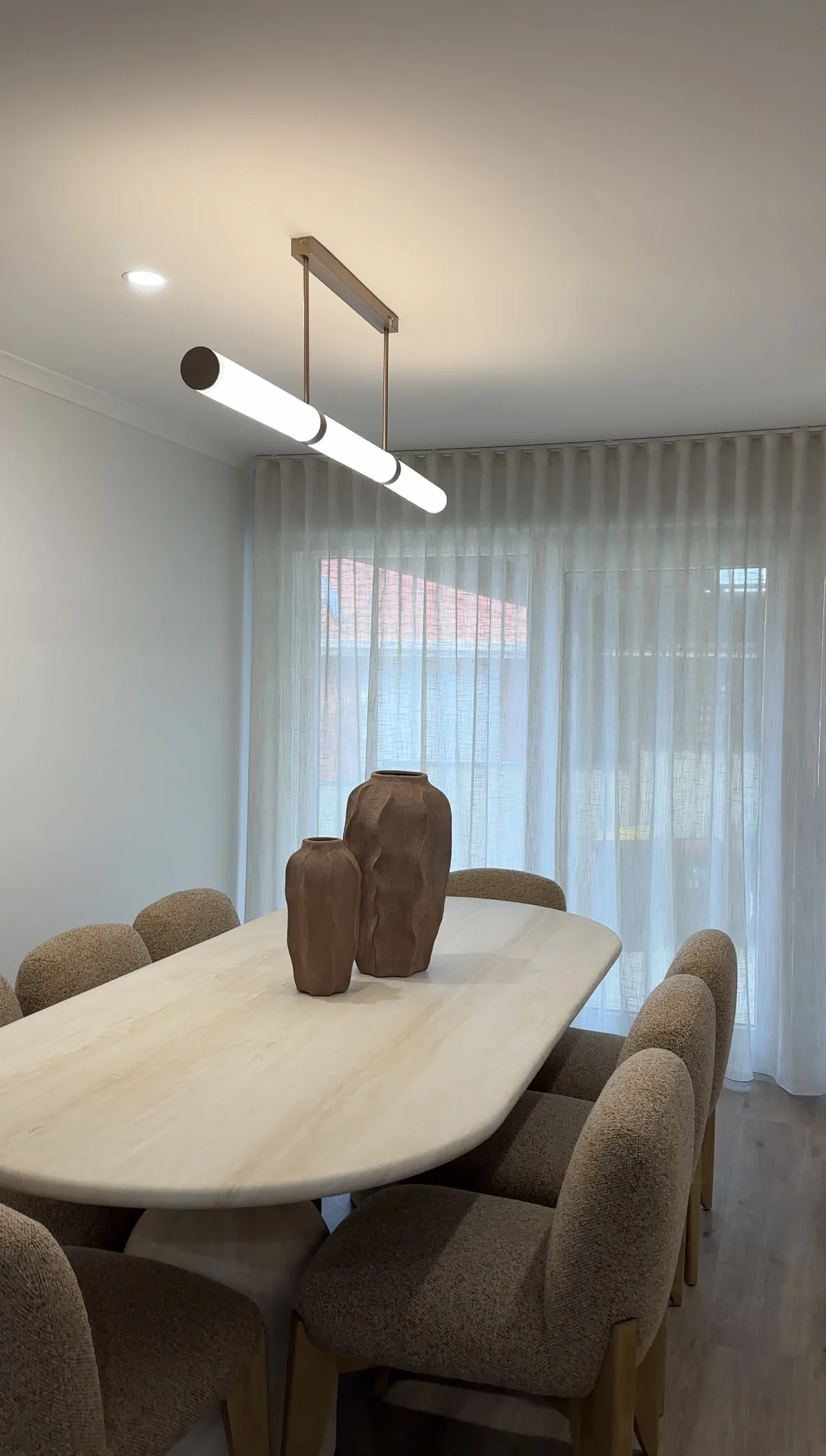 Roller Blinds and Sheer Curtains Package for Modern Home — photo 6 of 6