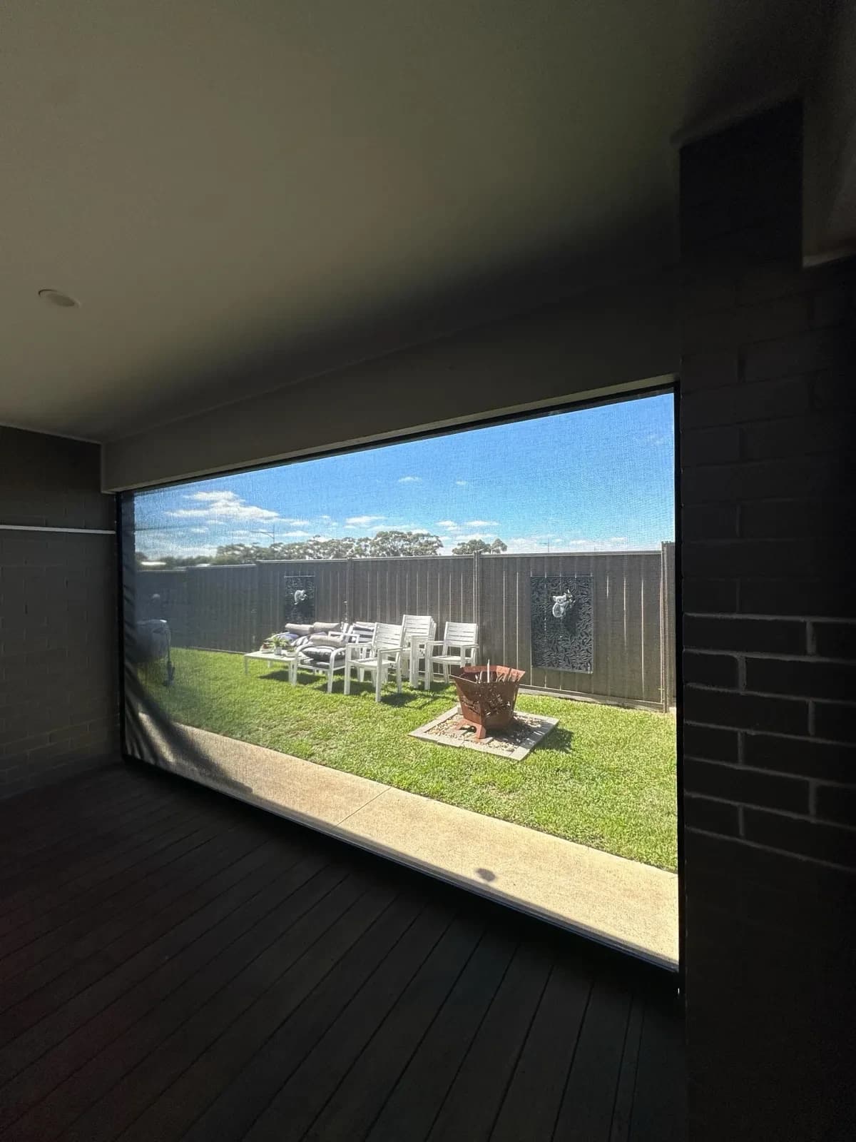 Outdoor Blind Install detail 2