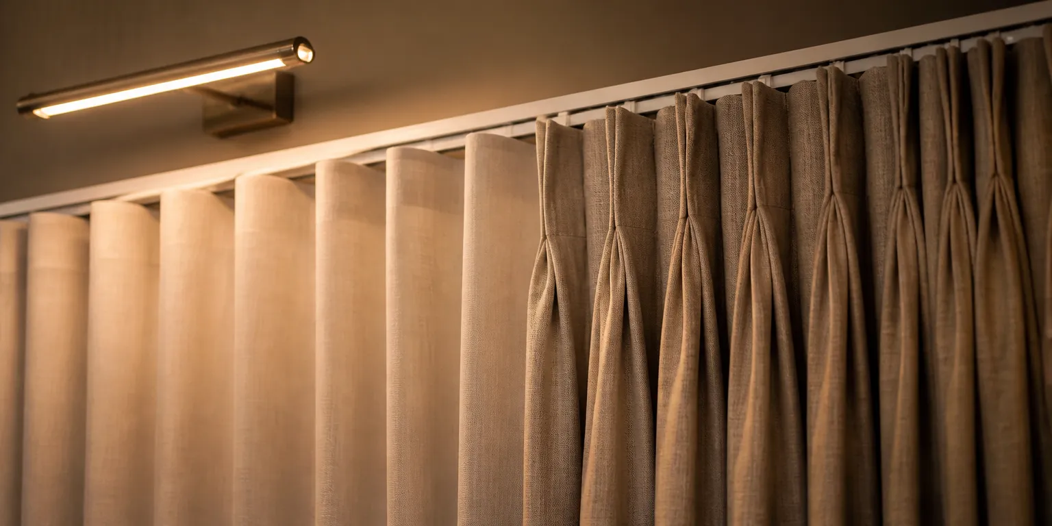 S-fold vs pinch pleat curtains: a fitter's perspective hero image