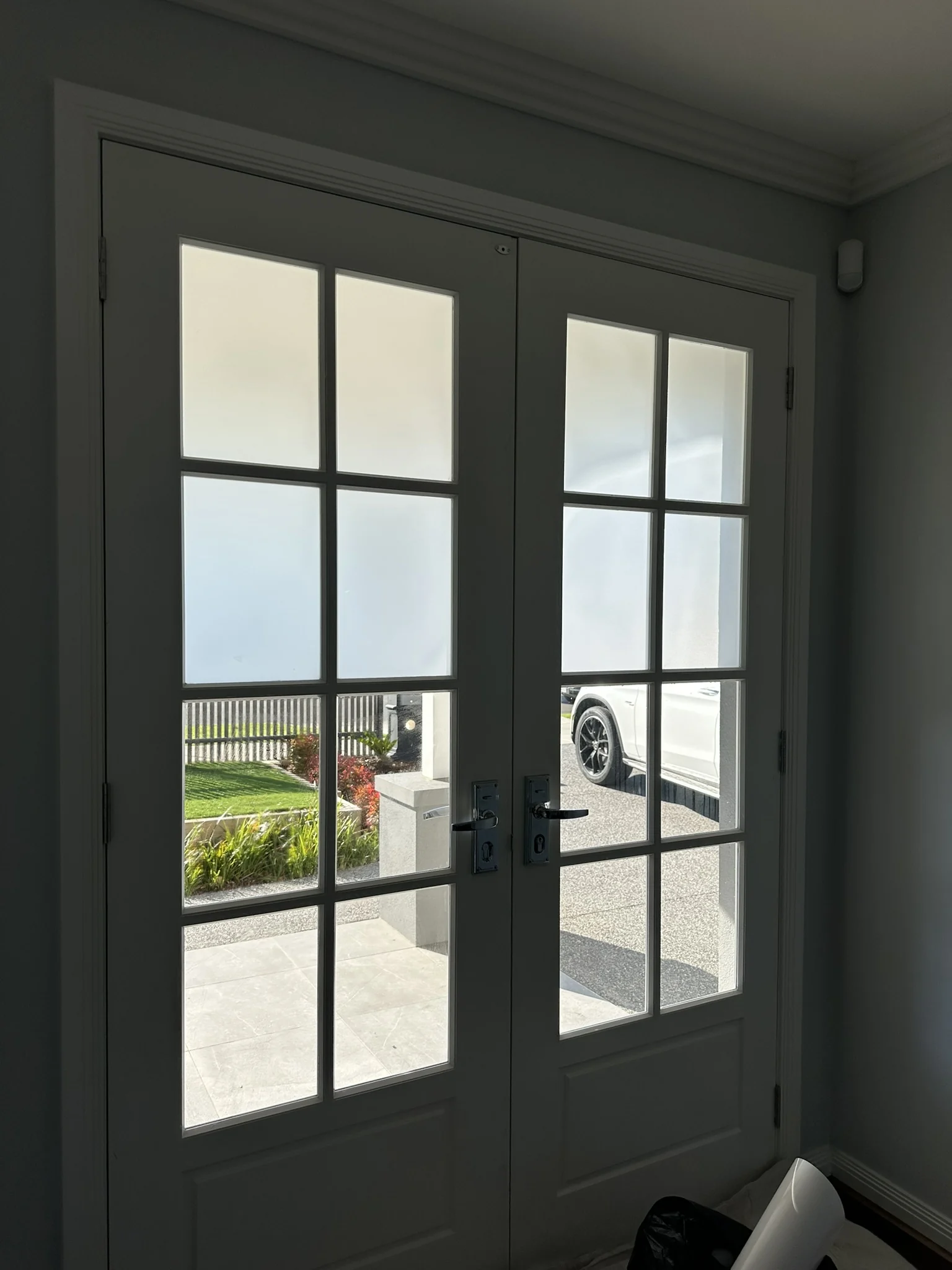 Frost Tint for Colonial Front Doors in Sunbury