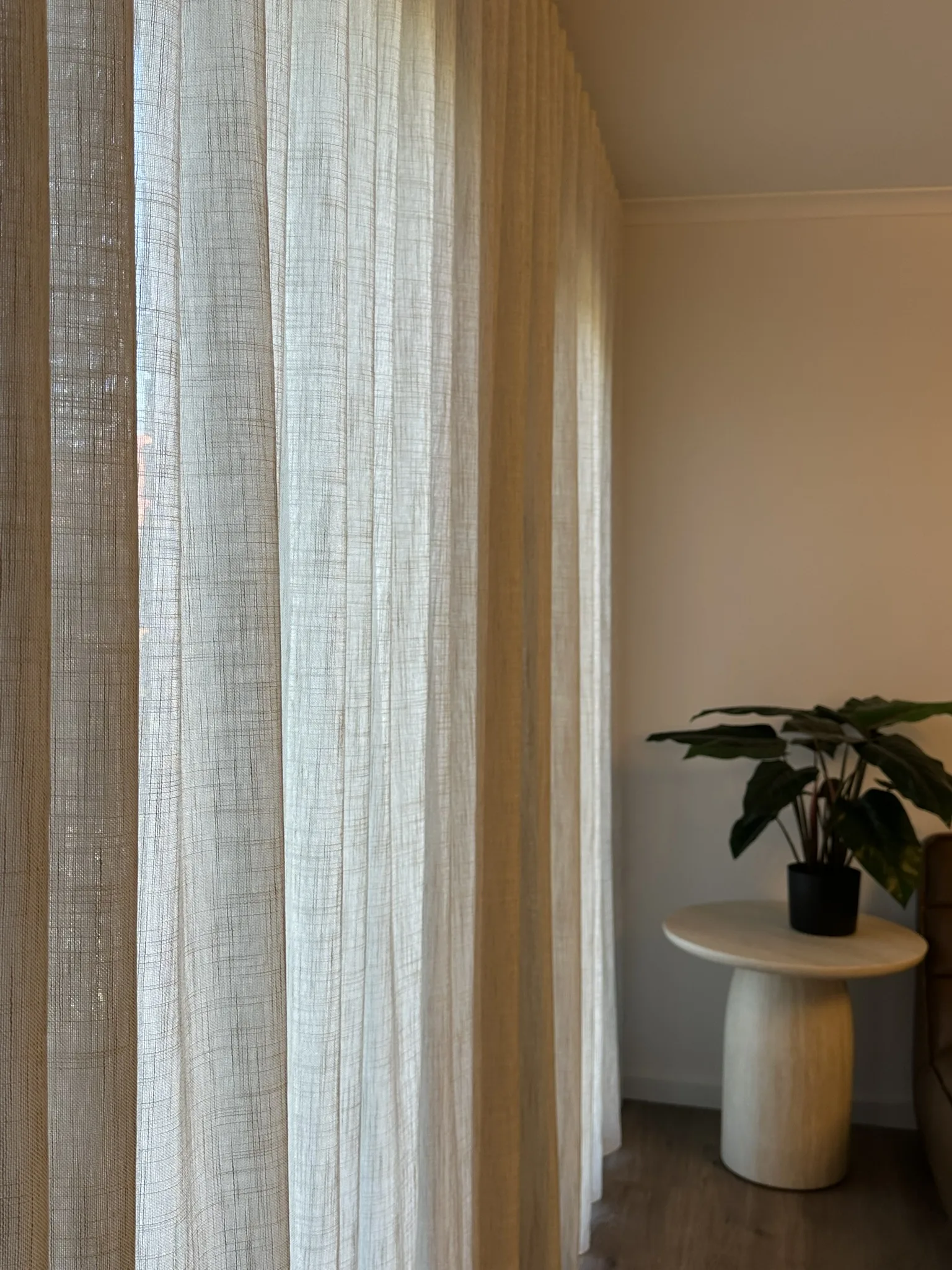 Roller Blinds and Sheer Curtains Package for Modern Home in Mill Park